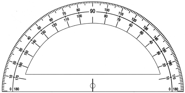 Semi Circular Protractor