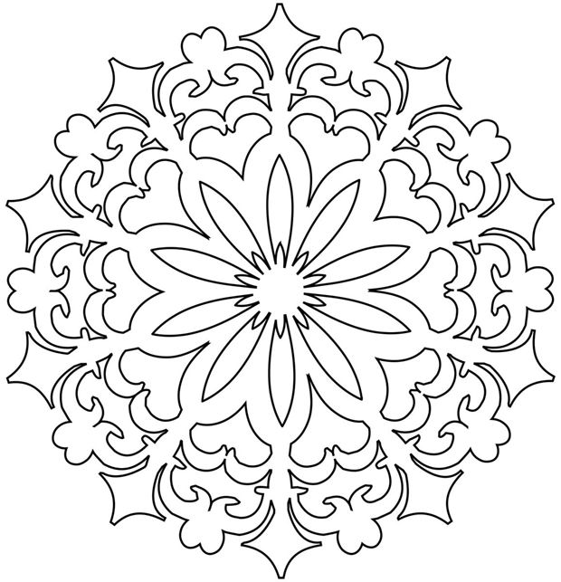 rangoli designs for coloring pages - photo #32