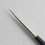 Pure Red Sable 5001: Round Size 0 Brush