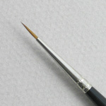 Pure Red Sable 5001: Round Size 1 Brush