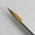 Pure Red Sable 5105: Round Size 10 Brush