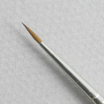 Pure Red Sable 5105: Round Size 1 Brush