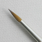 Kolinsky Sable 1001: Round Size 5 Brush