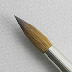 Kolinsky Sable 1001: Round Size 10 Brush