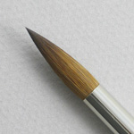 Kolinsky Sable 1001: Round Size 12 Brush