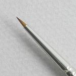 Kolinsky Sable 1011: Spotting Round Size 1 Brush