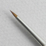 Kolinsky Sable 1011: Spotting Round Size 2 Brush
