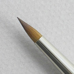 Kolinsky Sable 1011: Spotting Round Size 6 Brush