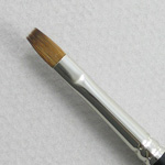Kolinsky Sable 1001: Bright Size 1 Brush